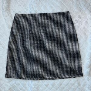🦃 Houndstooth Mini Skirt